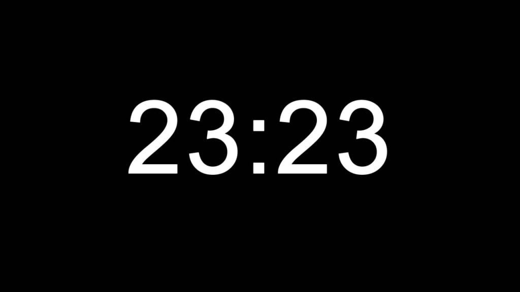 23:23 Significado: O que quer dizer essa hora?