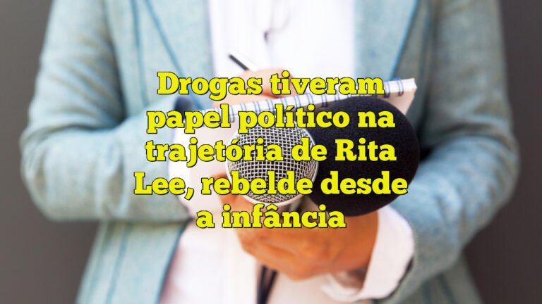 Drogas tiveram papel político na trajetória de Rita Lee, rebelde desde a infância