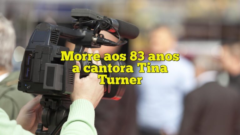 Morre aos 83 anos a cantora Tina Turner