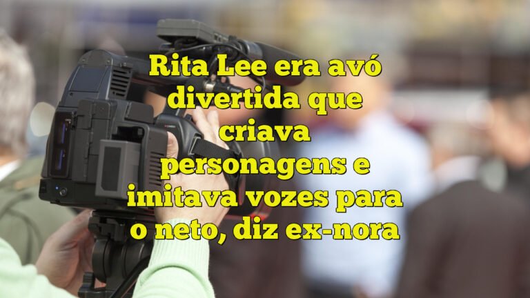 Rita Lee era avó divertida que criava personagens e imitava vozes para o neto, diz ex-nora