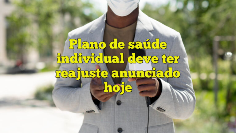 Plano de saúde individual deve ter reajuste anunciado hoje