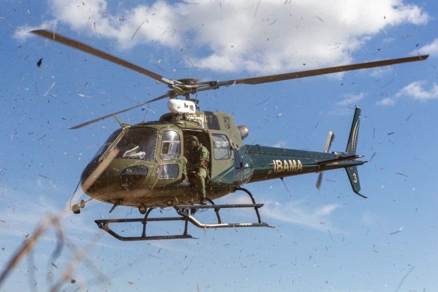 Helicóptero do Ibama