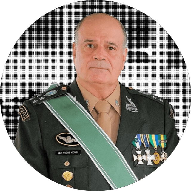 Gen Marcos Antonio Freire Gomes, um dos militares do Alto Comando do Exército