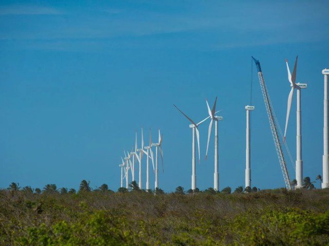 Usina de Energia Eólica (UEE) em Icaraí, no Ceará (CE)